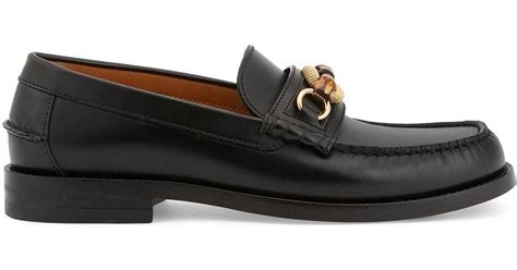 gucci bamboo loafers|gucci horsebit loafers women's.